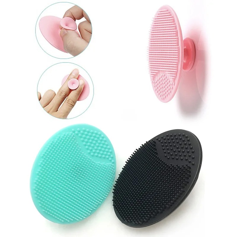 Silicone Face Scrubber Electric - 1/2 pezzi, spazzole per shampoo con