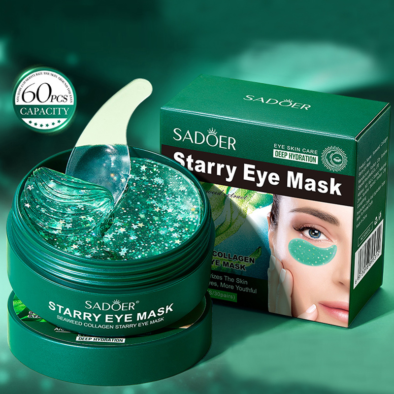 Collagen Under Eye Patches - 60 pezzi per confezione: maschera per