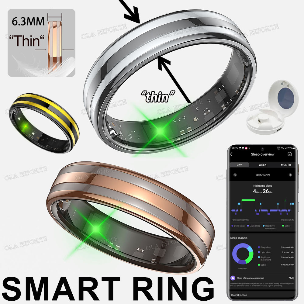 Health Monitors - Anello intelligente con rilevamento dei movimenti,