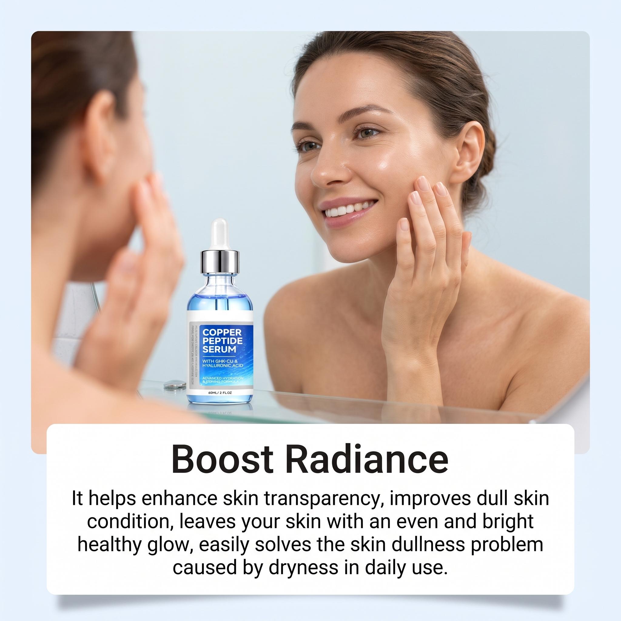 Siero al peptide di rame con n - Niacinamide Pore Shrinking Essence recensione e prezzo