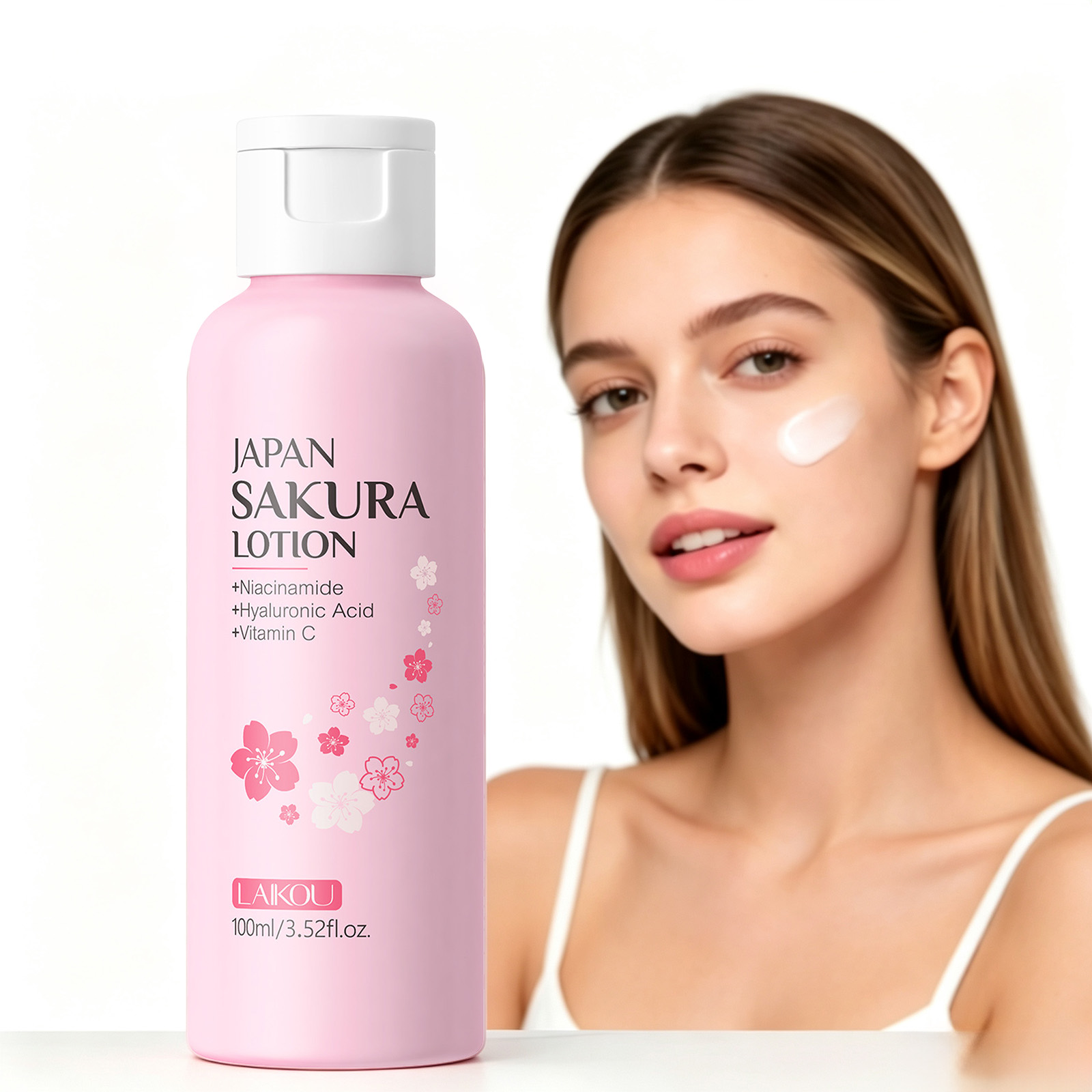 LAIKOU Lozione alla Sakura 100 - Niacinamide Pore Shrinking Essence recensione e prezzo
