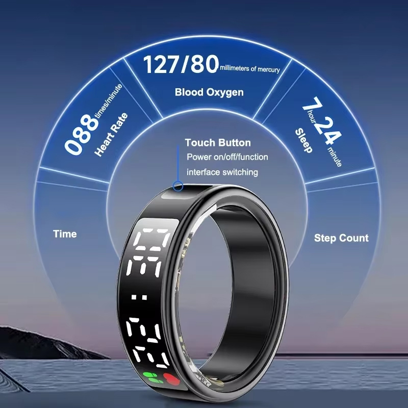 Fitness Sleep Smart Ring Displ - Health Monitors recensione e prezzo